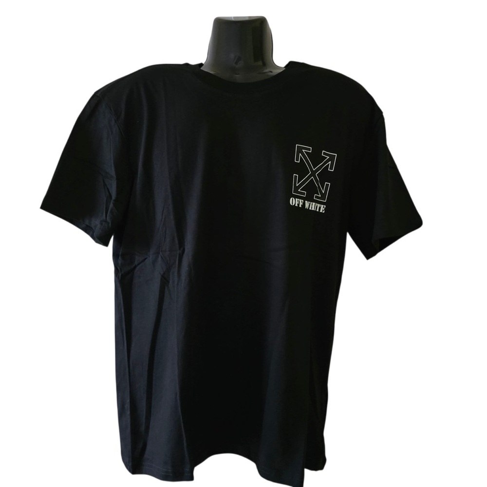 Off-White Arrows Logo Black Tee Men’s Size XL